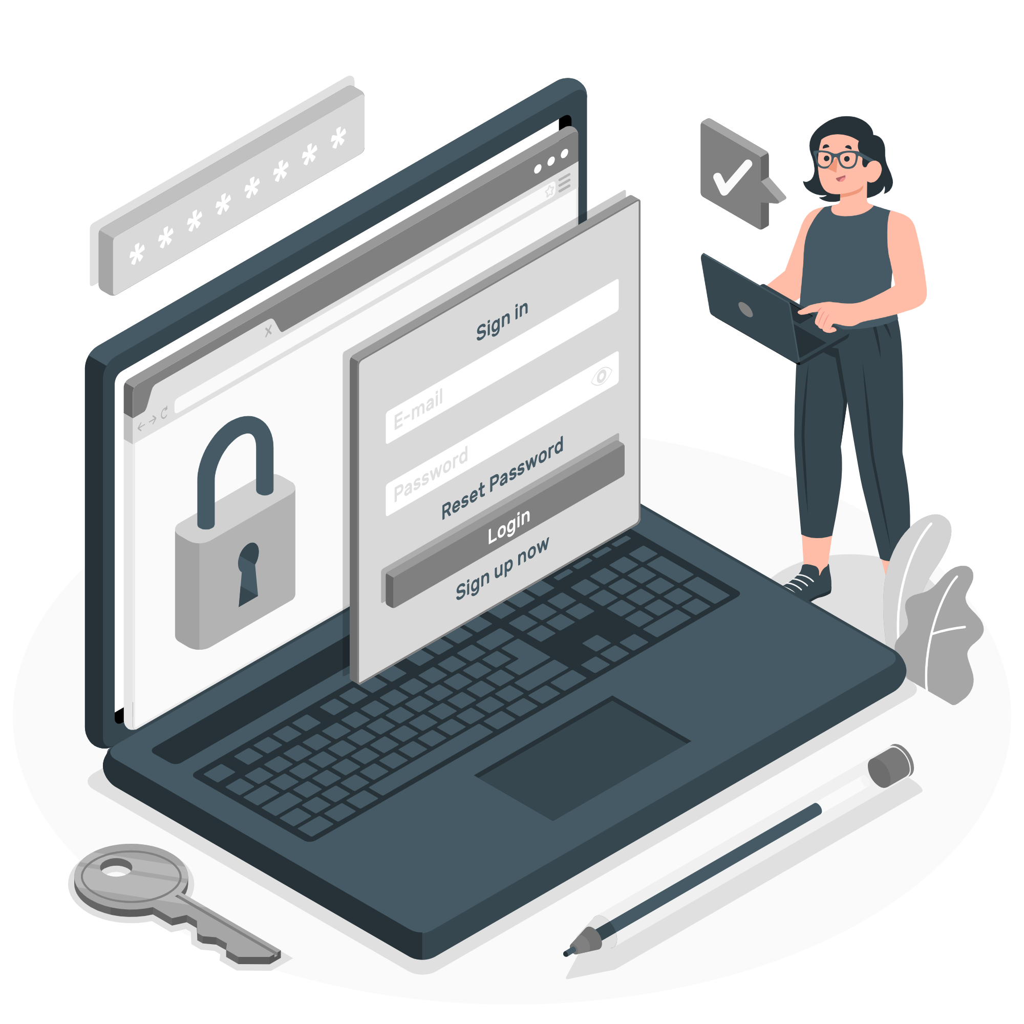 Illustration representing Smart Planner features